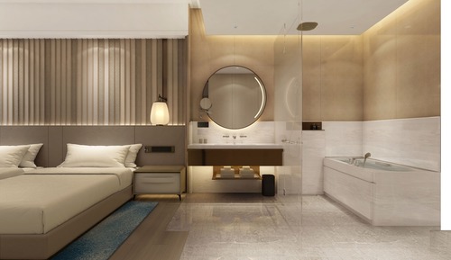 Zimmer, 1 King-Bett, barrierefrei