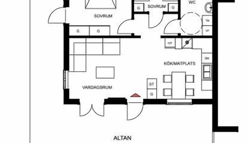 Comfort-Apartment, Meerblick, zum Innenhof hin (Lgh 1007)