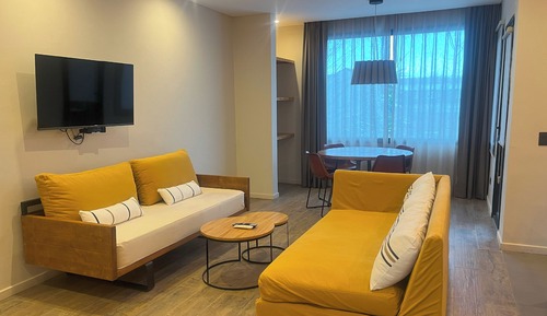 Premium-Apartment, Mehrere Betten, Nichtraucher, Bergblick