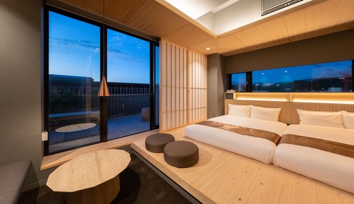 Zweibettzimmer, Nichtraucher (with Terrace)