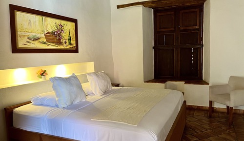 Design-Doppelzimmer, 1 King-Bett, barrierearm, mit Bad