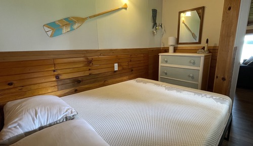 Superior-Ferienhaus, 2 Schlafzimmer, Küche, am Strand