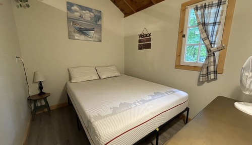 Ferienhaus, 2 Schlafzimmer, Küche, am Strand