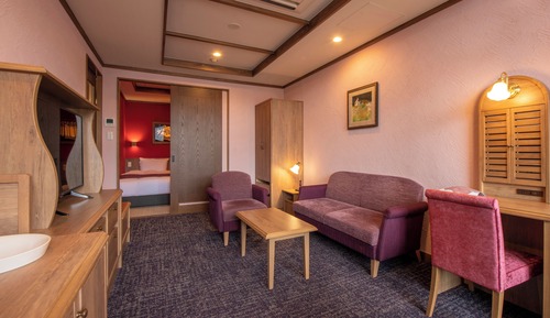 Deluxe-Zimmer, Nichtraucher (Hollywood Twin, with Open-Air Bath)