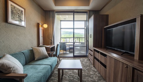 Zweibettzimmer, Nichtraucher (Run of House, with Open-Air Bath)