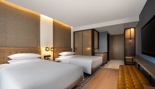 Premium-Zimmer, 2 Einzelbetten, Stadtblick