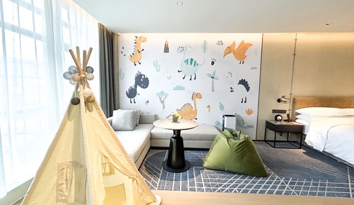Junior-Suite, 1 King-Bett, Stadtblick