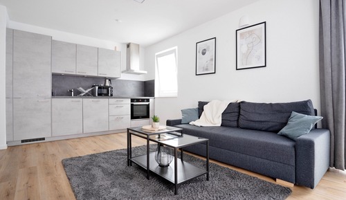 Superior-Apartment, 1 King-Bett und Schlafsofa