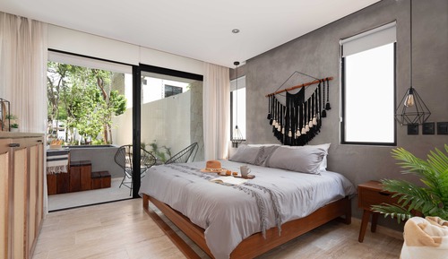 Junior-Suite, Poolblick