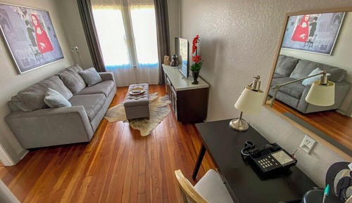 Junior-Suite, 1 Queen-Bett und Schlafsofa