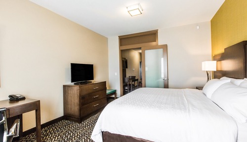 Suite, 1 King-Bett und Schlafsofa (Cooktop)