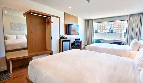 Comfort-Zimmer, 2 Queen-Betten