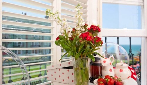 Familien-Vierbettzimmer, eigenes Bad, Meerblick