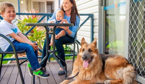 Deluxe-Ferienhütte, 2 Schlafzimmer (Pet Friendly)
