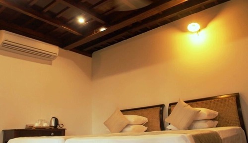 Familienvilla, 2 Schlafzimmer, eigener Pool, Gartenblick