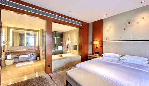 King, Suite, 1 Schlafzimmer, Eckzimmer