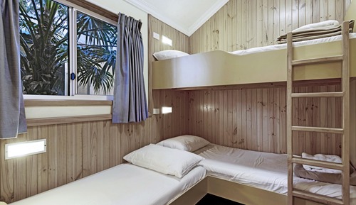 Standard-Ferienhütte, 2 Schlafzimmer (Sleeps 5)