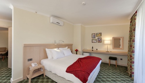 Dreibettzimmer, Bergblick