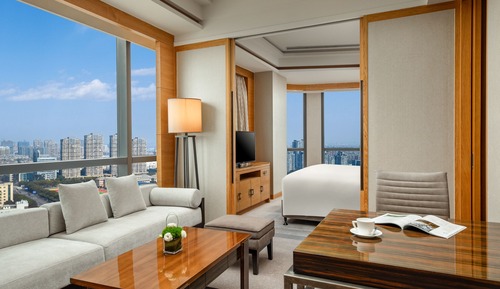 Superior-Suite, 1 King-Bett, Eckzimmer