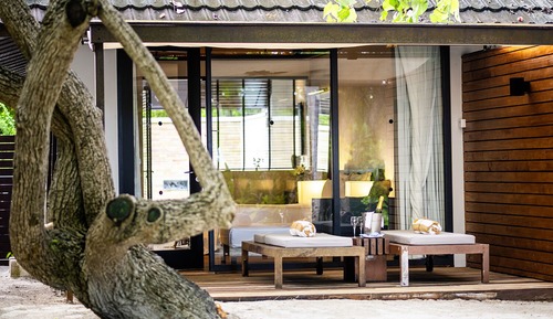 Villa, am Strand