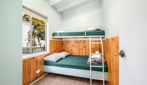 Deluxe-Ferienhütte, 2 Schlafzimmer, Balkon
