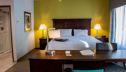 Studio, 1 King-Bett, Kühlschrank und Mikrowelle (Wet bar)