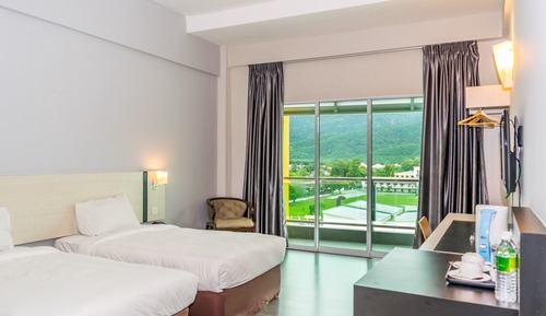 Deluxe-Doppel- oder -Zweibettzimmer