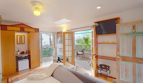 Premier-Zimmer, 1 King-Bett, Whirlpool, Meerblick