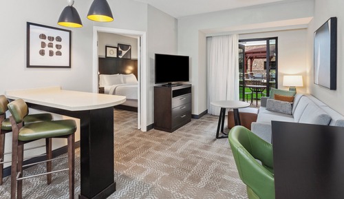 Studiosuite, 1 King-Bett, Terrasse