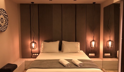 Premier-Studiosuite, 1 Schlafzimmer, Whirlpool, eingeschränkter Meerblick