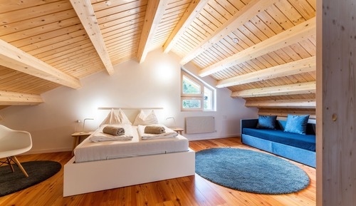Familien-Penthouse, 2 Schlafzimmer, Bergblick, Bergseite
