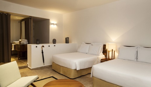 Zimmer, 2 Doppelbetten, Nichtraucher (Casita Stand Alone)