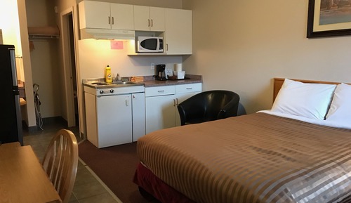 Zimmer, 1 Queen-Bett, Kochnische