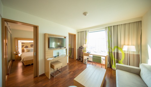 Executive-Suite, 1 King-Bett, Badewanne (Separate Living Room)