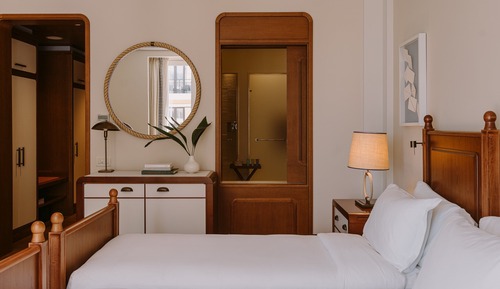 Premium-Zimmer, 2 Einzelbetten, eingeschränkter Meerblick