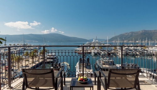 Studiosuite, 1 King-Bett, Balkon, Meerblick