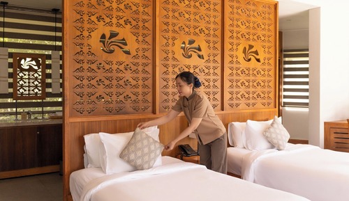 Luxury-Villa, Gartenblick