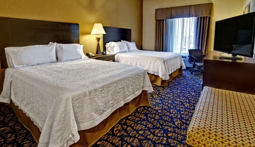 Zimmer, 2 Queen-Betten, barrierefrei, Nichtraucher (Hearing)