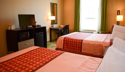 Comfort-Zimmer, 2 Queen-Betten, barrierefrei