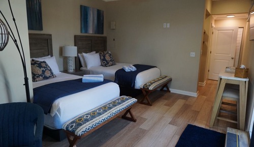 Familienzimmer, 2 Doppelbetten, Nichtraucher, Meerblick