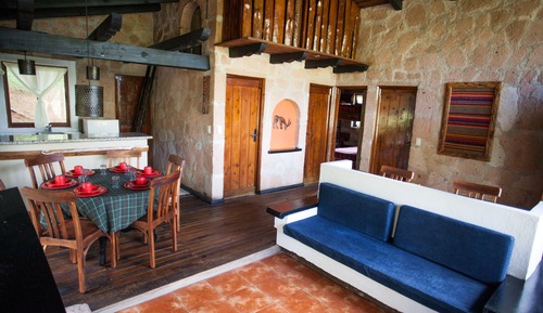 Ferienhütte, 2 Schlafzimmer, Küche