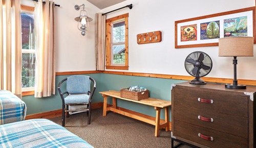 Familien-Ferienhütte, 2 Schlafzimmer, barrierefrei