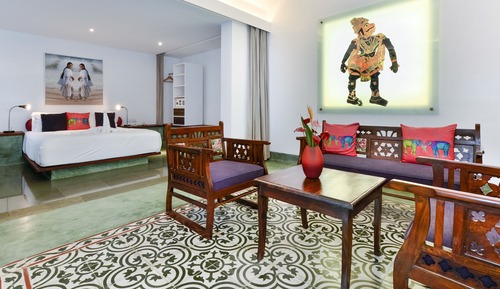 Basic-Suite, 1 Schlafzimmer, Gartenblick