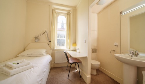 Einzelzimmer, mit Bad