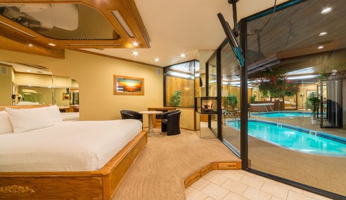 Zimmer, 1 King-Bett, Whirlpool