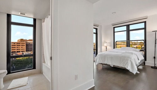 Exclusive-Penthouse, 2 Queen-Betten, 2 Bäder, Stadtblick