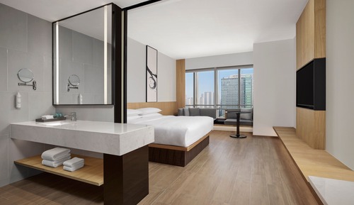 Deluxe-Zimmer, 1 King-Bett, Stadtblick, Eckzimmer