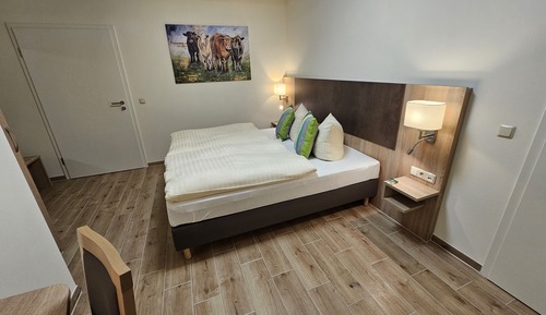 Zweibettzimmer, 2 Einzelbetten, Nichtraucher, mit Bad