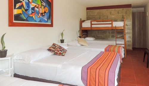 Familienzimmer, mit Bad, Gartenblick (Arrecife Familiar)