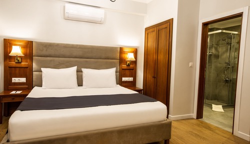 Deluxe-Ferienhütte, 1 Queen-Bett